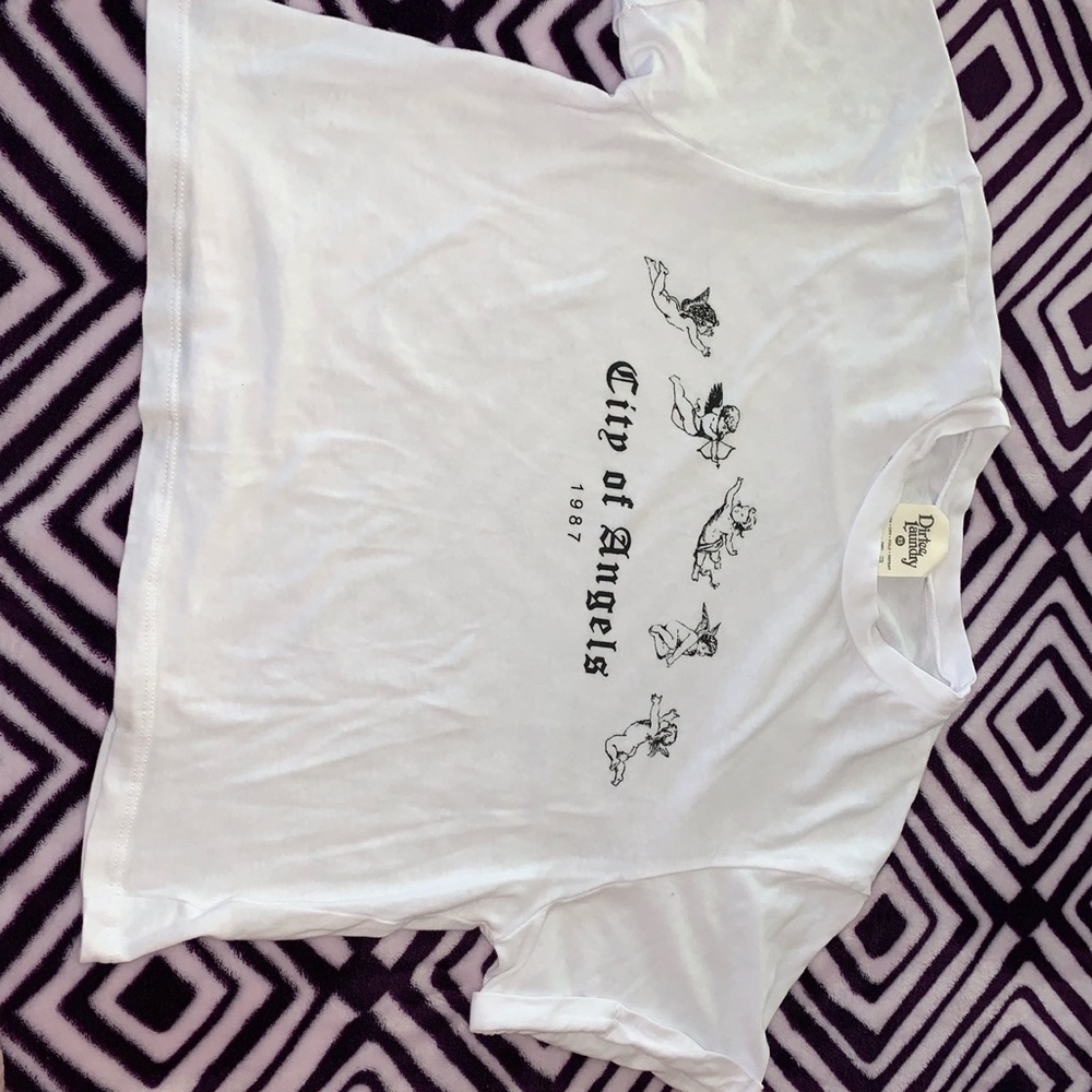 “City of Angels” Crop Top 👼💙